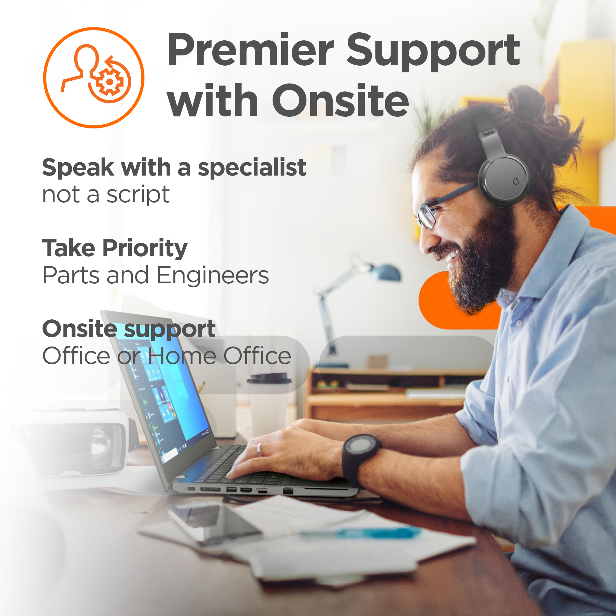 Lenovo 1-Year Premier Support Post Warranty for ThinkPad Notebooks - Image 2