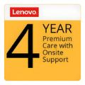 Lenovo 1-year Courier and Carry-in to 4-year Premium Care with Onsite Warranty Upgrade 5WS0W36567