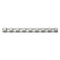 Fellowes 100-pack Apex Plastic Comb White 8mm 6200201