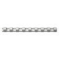 Fellowes 100-pack Apex Plastic Comb White 12mm 6201001