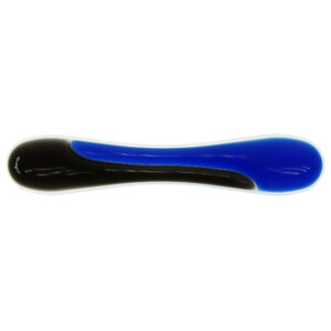 Kensington Gel Wave Wrist Rest Black and Blue 62397