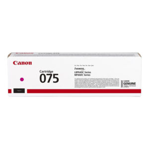 Canon 075 Magenta Toner Cartridge 1300 Pages Original 6363C002 Single-pack