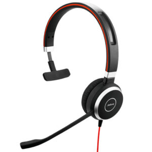 Jabra Evolve 40 UC Mono Headset Wired Head-band Office/Call Center Black 6393-829-209