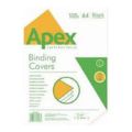 Fellowes Apex Leatherboard 230 GSM Binding Covers White 100-pack 6500901