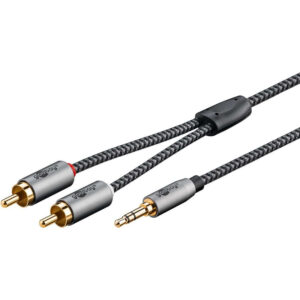 Goobay 3m 3.5mm Jack to RCA Audio Adapter Cable 65289