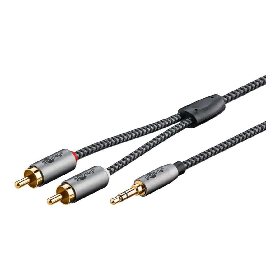 Goobay 5m 3.5mm Jack to RCA Audio Adapter Cable 65290