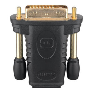 Goobay HDMI Male to Dual-Link DVI-D Male Adapter Black 68931