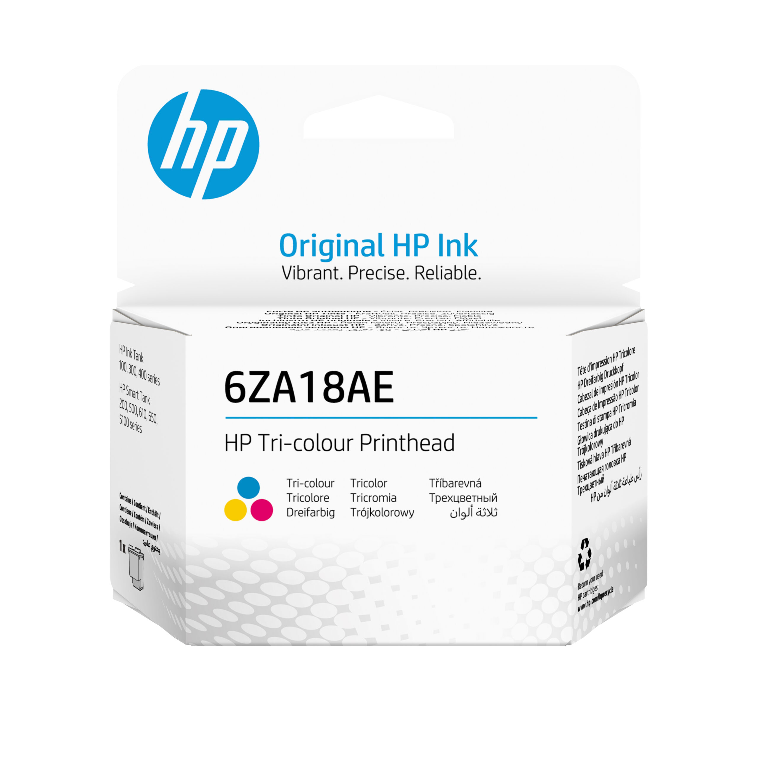 HP Tri-Color Original Printhead 6ZA18AE