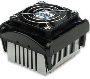 Manhattan 701785 Pentium 4 70mm CPU Cooler Black and Silver