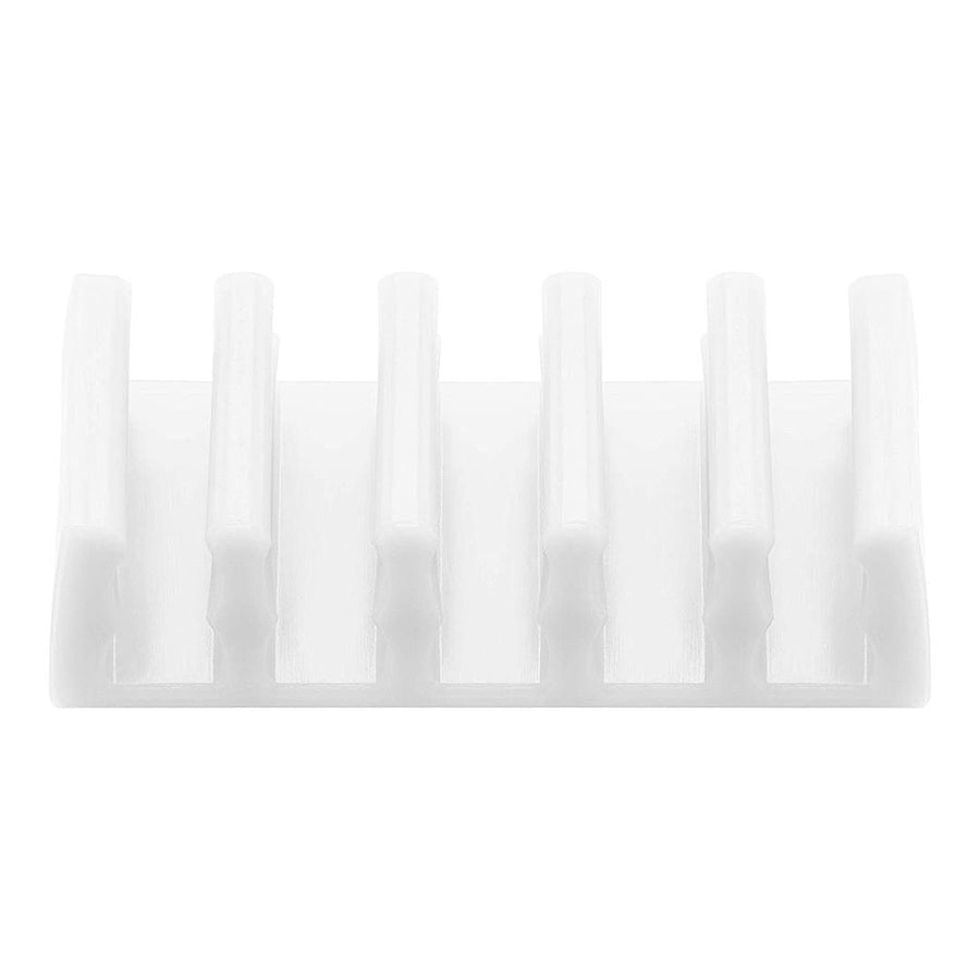 Goobay 70431 5-slot Cable Management Set White 2-pack