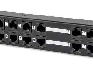 Intellinet 720342 24-port PoE Patch Panel