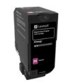 Lexmark 74C50M0 Magenta Toner Cartridge 3,000 Pages Original Single-pack