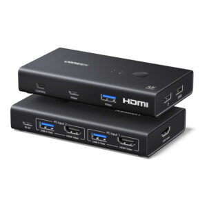 Ugreen 2-in – 1-out HDMI 2.0 KVM Switch 75246
