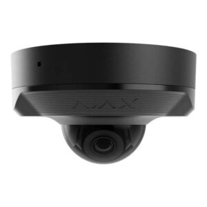 Ajax 8MP 4mm Lens DomeCam Mini Wired IP Camera – Black 76025.214.BL1