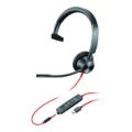 Poly Blackwire 3315 MS Teams Wired Headset 76J15AA