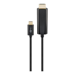 Goobay 77528 Type-C to HDMI Cable 1.8m Black
