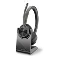 Poly Voyager 4320 Wireless Headset with BT700 Dongle and Charging Stand 77Z31AA