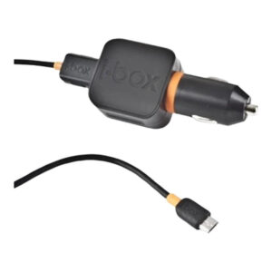 iBox Car Charger with Micro USB Cable 1.5m Black 79109R