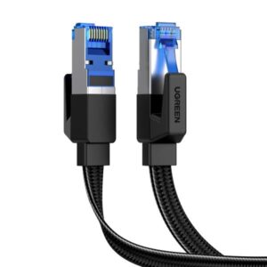 Ugreen 1m CAT8 F/FTP Braided RJ45 Cable Black 80429