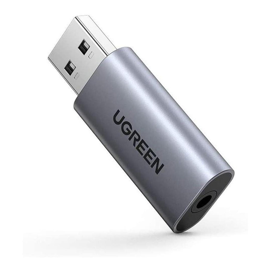 Ugreen USB-A Male to 3.5mm Female Audio Jack External Sound Adapter 80864