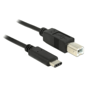 DeLOCK 83601 USB cable 1 m USB 2.0 USB C USB B Black