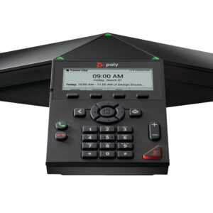 Poly Trio 8300 IP Conference Phone and PoE-enabled 849A0AA