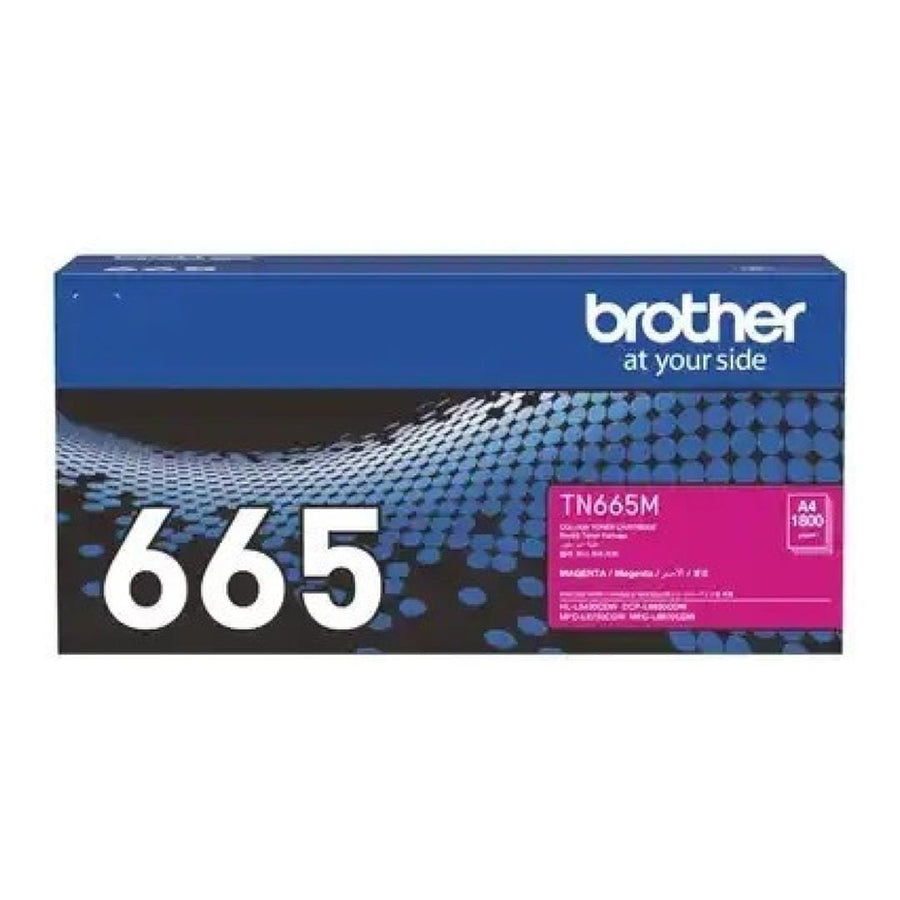 Brother TN-665 Magenta Toner Cartridge 1800 pages Original 84GTA10M141 Single-pack