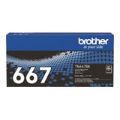 Brother TN-667BK Black Toner Cartridge 10,000 pages Original 84GTA40K141 Single-pack