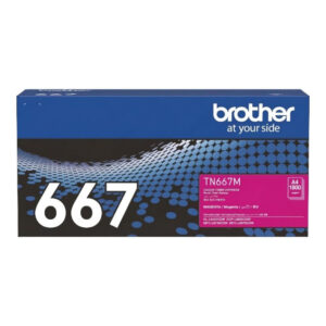 Brother TN-667M Magenta Toner Cartridge 10,000 pages Original 84GTA40M141 Single-pack