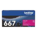 Brother TN-667M Magenta Toner Cartridge 10,000 pages Original 84GTA40M141 Single-pack