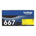 Brother TN-667Y Yellow Toner Cartridge 10,000 pages Original 84GTA40Y141 Single-pack