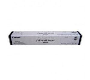 Canon C-EXV 49 Black Toner Cartridge 36,000 Pages Original 8524B002 Single-pack