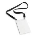 Durable Name Bagde A6 With Textile Lanyard Complete Kit 10-pack 852501