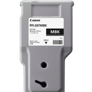 Canon PFI-207MBK Matte Black Printer Ink Cartridge Original 8788B001 Single-pack