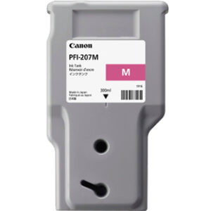 Canon PFI-207M Magenta Printer Ink Tank Cartridge Original 8791B001 Single-pack