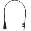 Jabra 0.5m QD TO RJ9 Straight Cord 8800-00-01