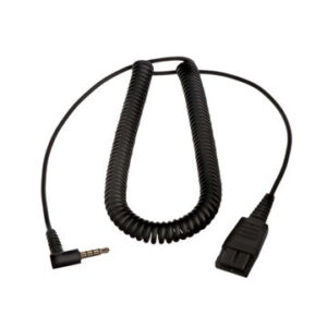 Jabra QD to 3.5 mm Jack Coiled Cord 8800-01-102