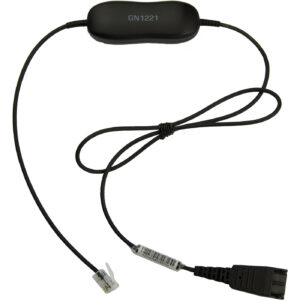 Jabra GN1221 QD to RJ9 Cable 88007-99