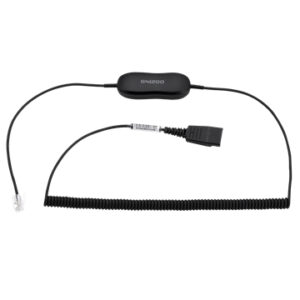 Jabra GN1218 AC Attenuation Headset Cable 88011-102