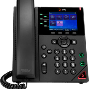 Poly OBi VVX 350 6-Line IP Phone and PoE-enabled 89B59AA
