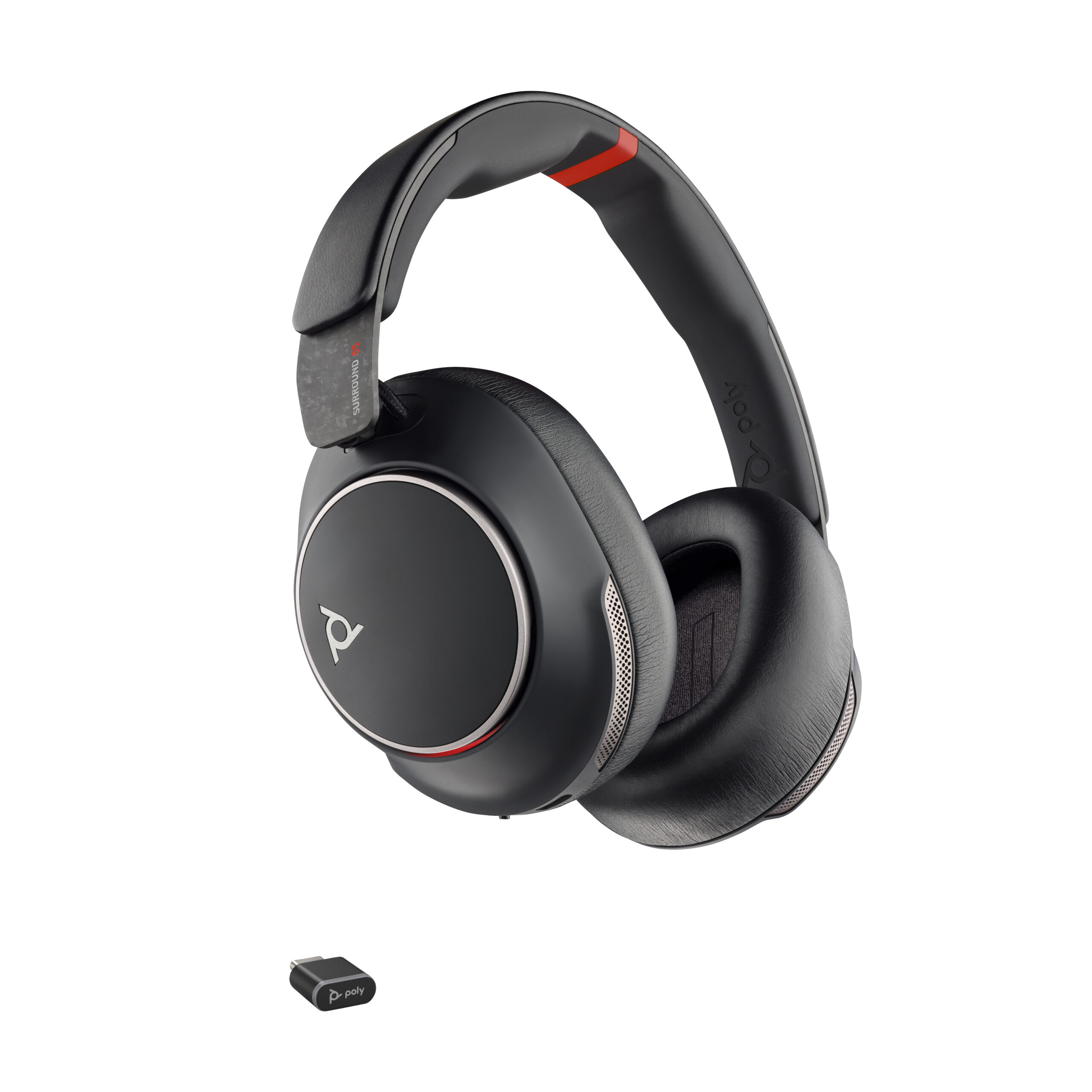 Poly Voyager Surround 85 UC USB-C Headset with Charging Stand 8G7T7AA - Image 2