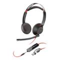 Poly Blackwire 5220 Stereo USB-C Headset with USB-A Adapter 8X231A6