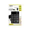 Port Designs Numeric Keypad Notebook USB Black and Grey 900801