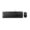 Port Design Combo Wired Mouse + Keyboard Black 900900-US