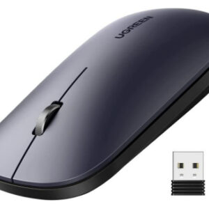 Ugreen Portable Ambidextrous 4000 DPI Optical Wireless Mouse Black 90372
