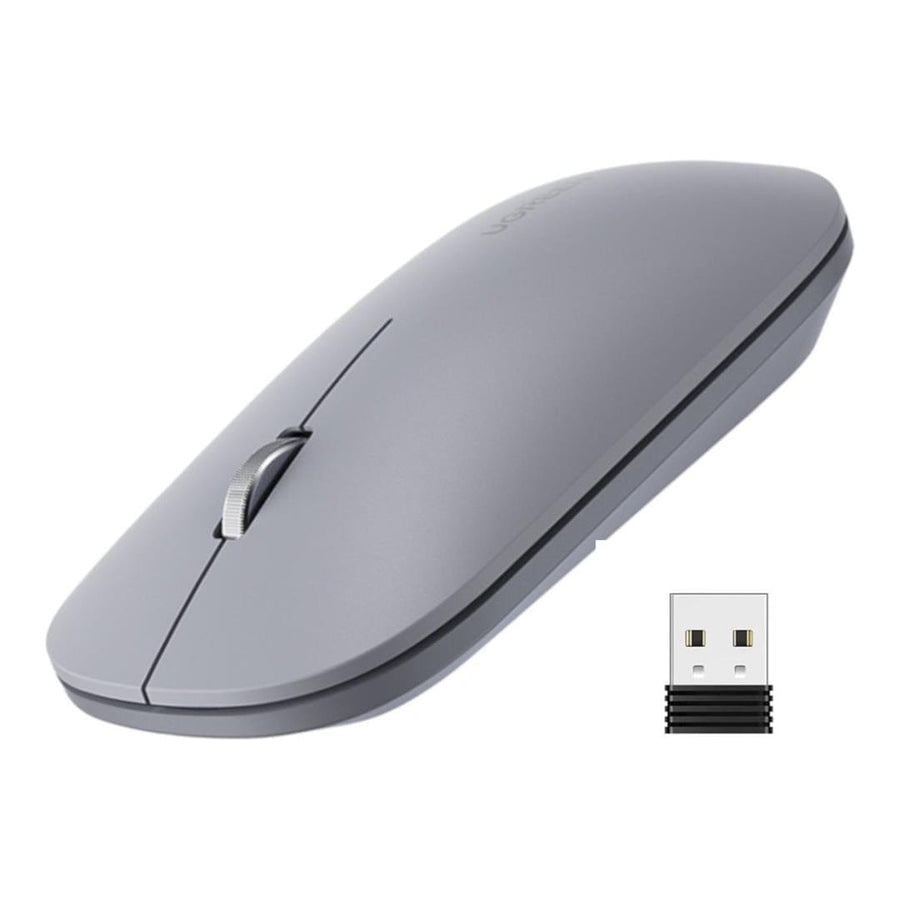 Ugreen Portable Ambidextrous 4000 DPI Optical Wireless Mouse Grey 90373