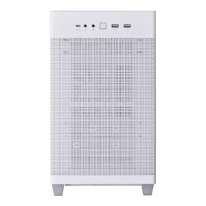 ASUS Prime AP201 Tempered Glass Micro-ATX PC Case White 90DC00G3-B39010