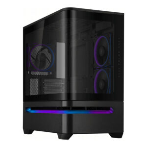 ASUS Prime AP202 ARGB Black Midi Tower Black PC Case 90DC00P0-B19000