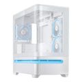 ASUS Prime AP202 ARGB Micro-ATX Gaming PC Case White 90DC00P3-B19000