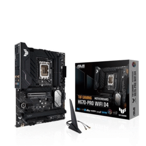 ASUS TUF Gaming H670-PRO WIFI D4 Intel LGA 1700 ATX Motherboard 90MB1900-M0EAY0